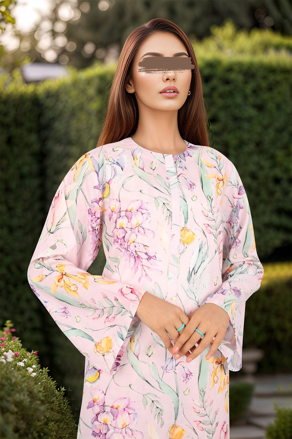 SAYA | 2 PIECE | UNSTITCHED PRINTED LAWN SUIT