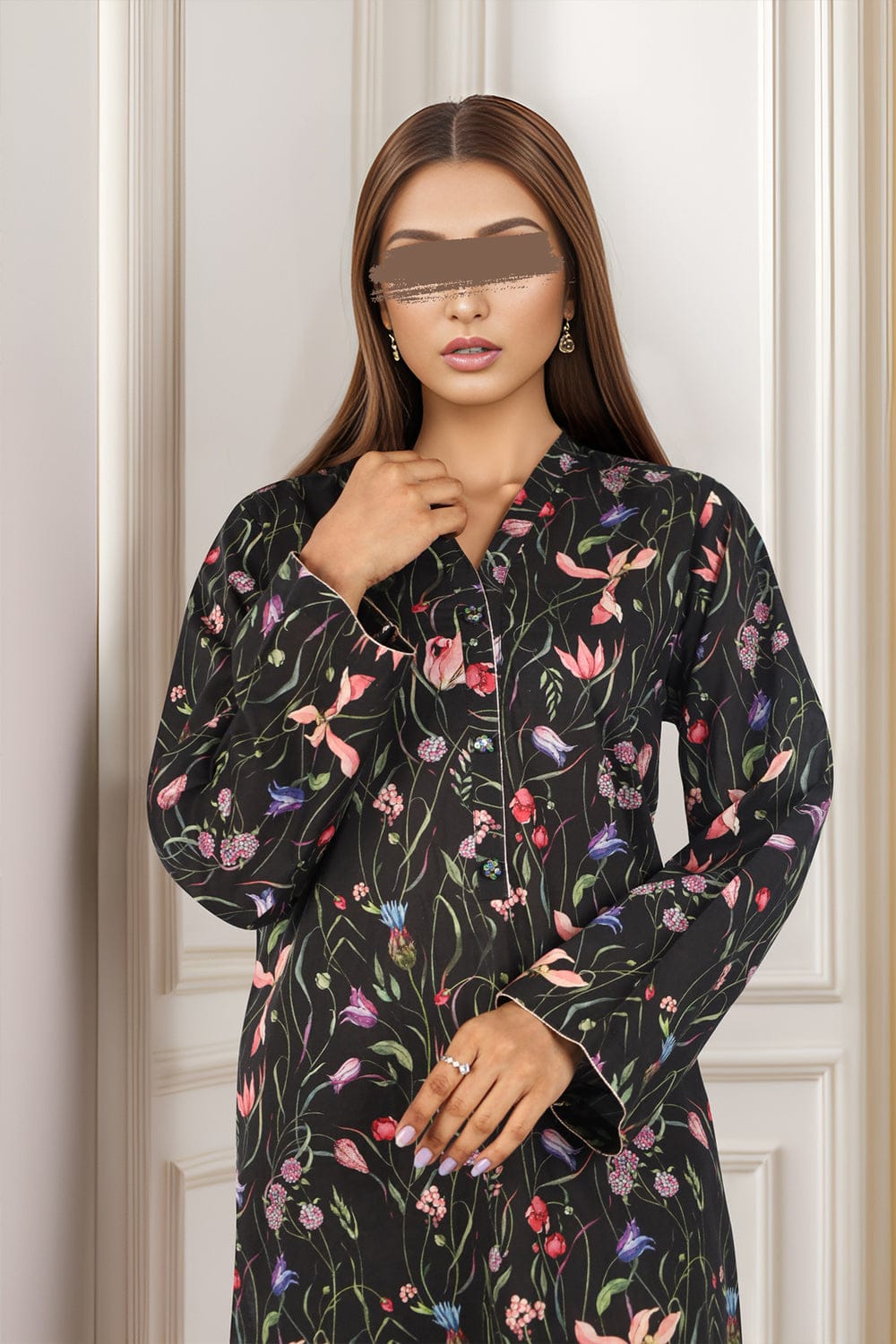 SAYA | 2 PIECE | UNSTITCHED PRINTED LAWN SUIT