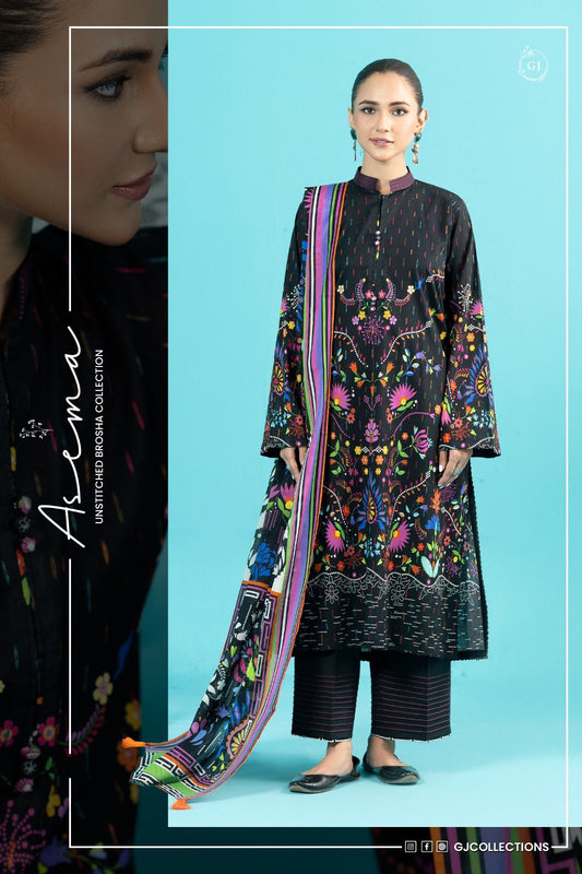 ASEMA BY GULL JEE | 3 PIECE | UNSTITCHED PRINTED LAWN SUIT