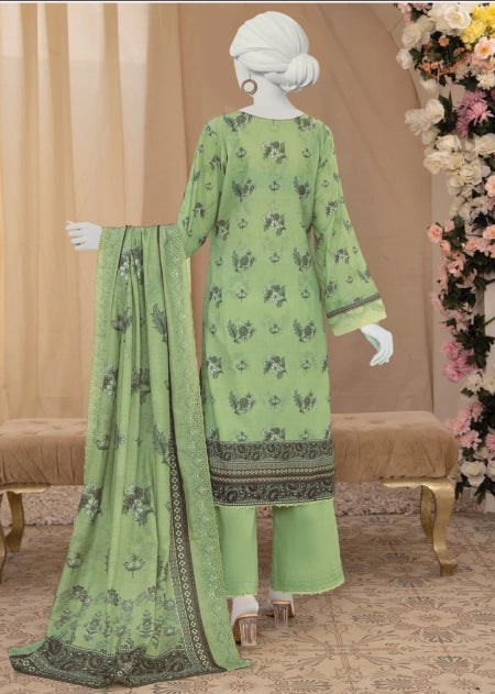 SEHER |  3 PIECE | UNSTITCHED FANCY EMBROIDERED LAWN SUIT