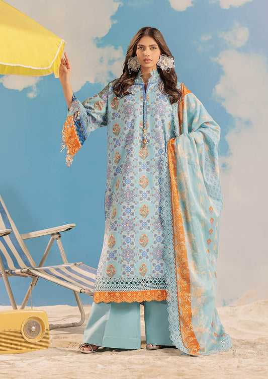 BONANZA SATRANGI | PRINTED LAWN 3P | UNSTITCHED | RANIKOT | WSS25P3002
