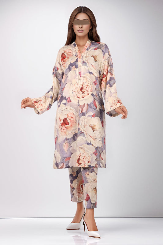 SAYA | 2 PIECE | UNSTITCHED PRINTED LAWN SUIT