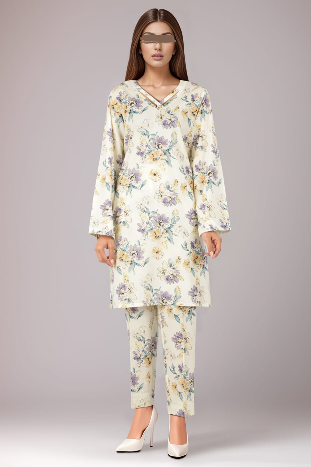 SAYA | 2 PIECE | UNSTITCHED PRINTED LAWN SUIT