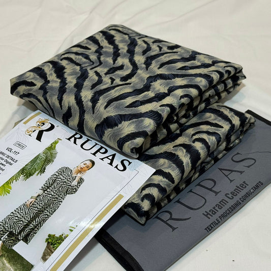 RUPAS  | 2 PIECE | UNSTITCHED PRINTED LAWN SUIT