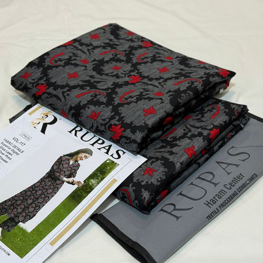 RUPAS  | 2 PIECE | UNSTITCHED PRINTED LAWN SUIT