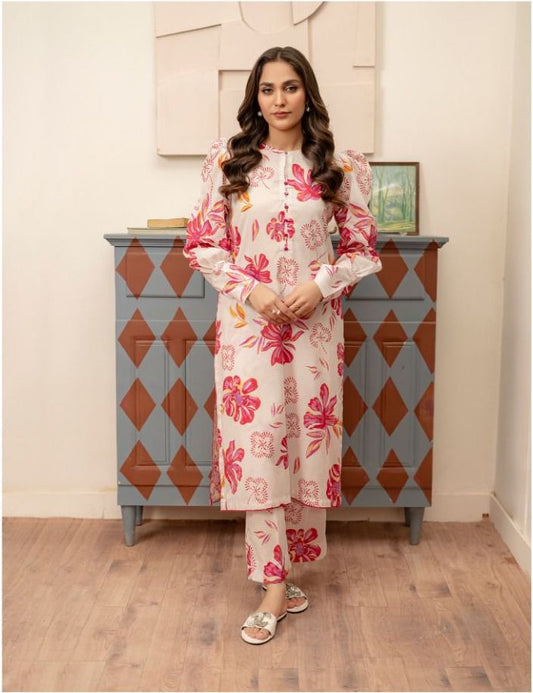 AYLIN BY GULL JEE | 2 PIECE | UNSTITCHED PRINTED LAWN SUIT