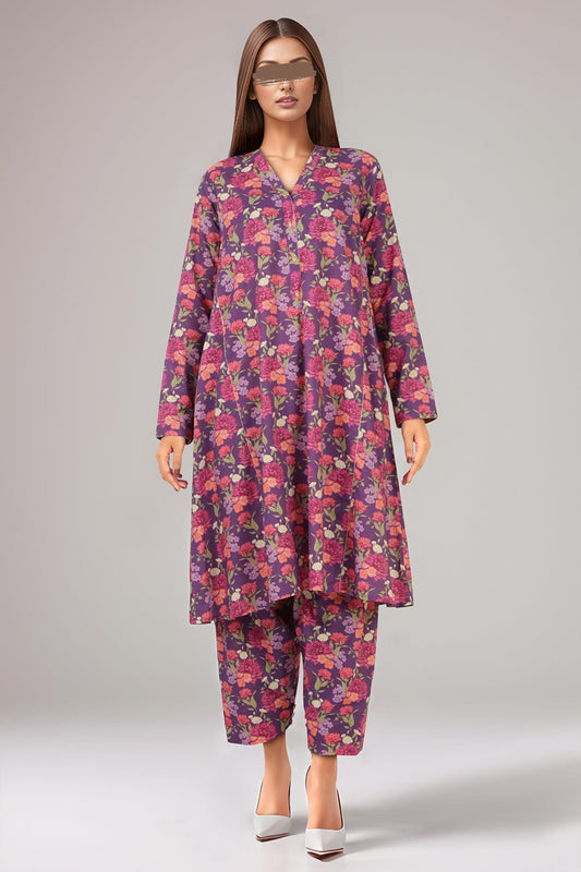 SAYA | 2 PIECE | UNSTITCHED PRINTED LAWN SUIT